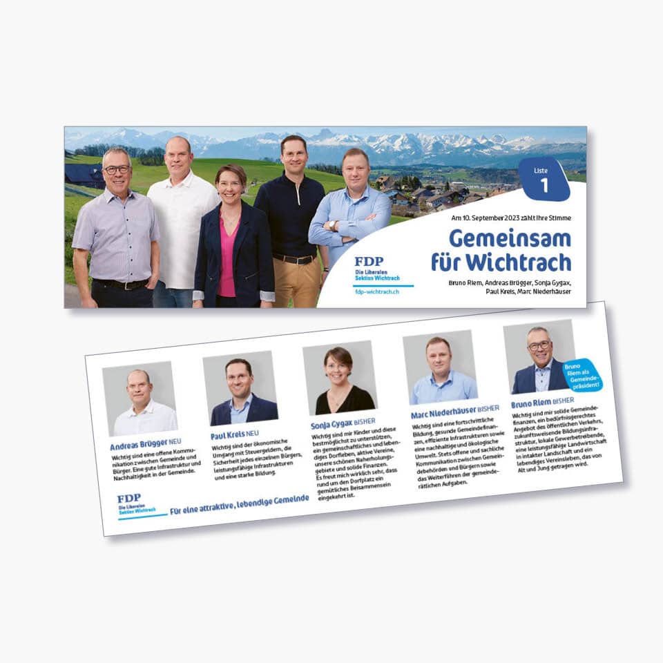 Karte FDP Wichtrach durch omstructur