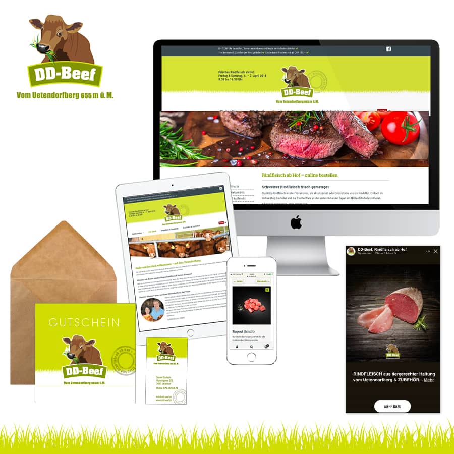 Kompletter Firmenauftritt durch omstructur realisiert